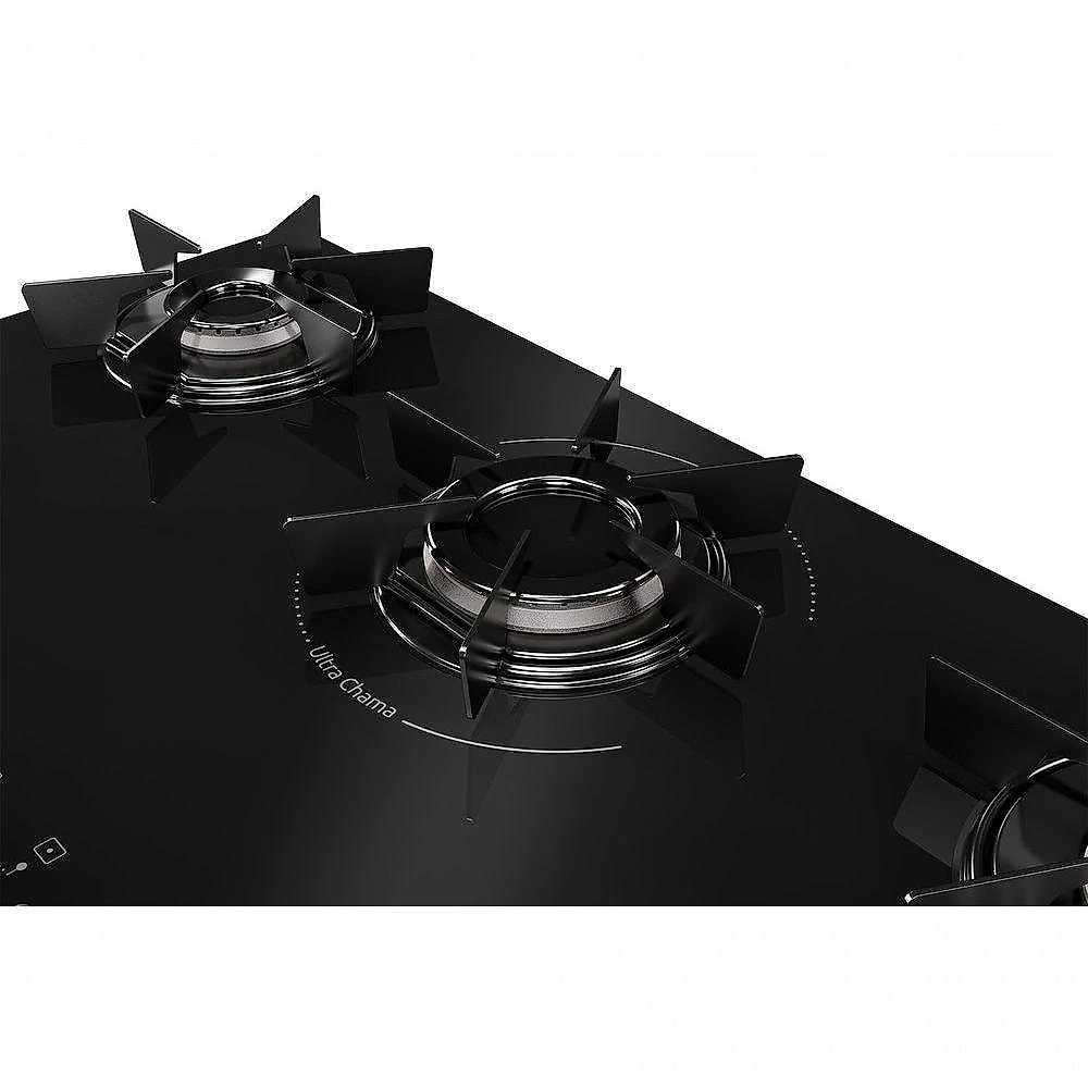Cooktop Mueller 5 Bocas Com Queimador Ultra Chama MCG5BB Bivolt