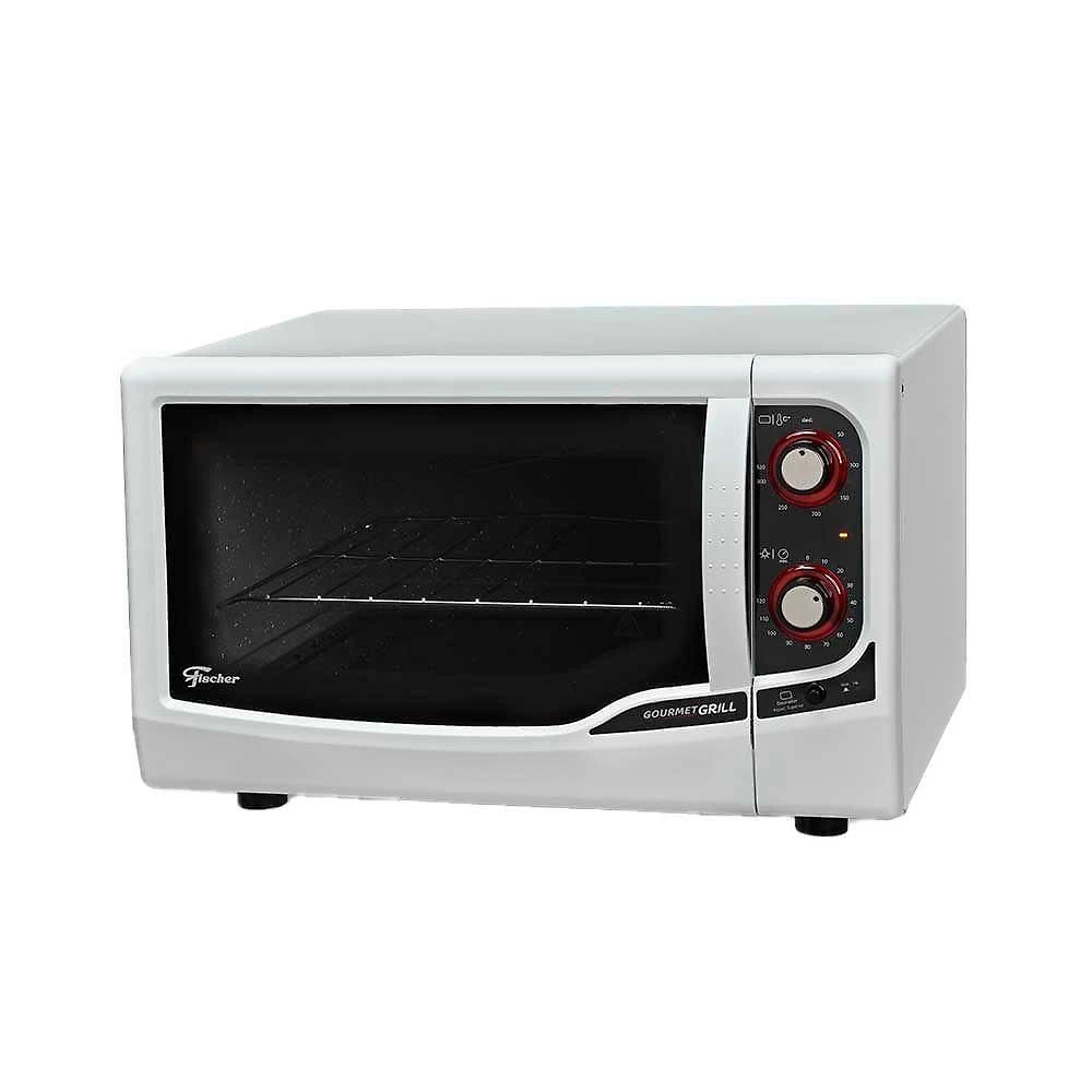 Forno Elétrico 44 Litros Fischer Gourmet Grill Bancada Branco 220V