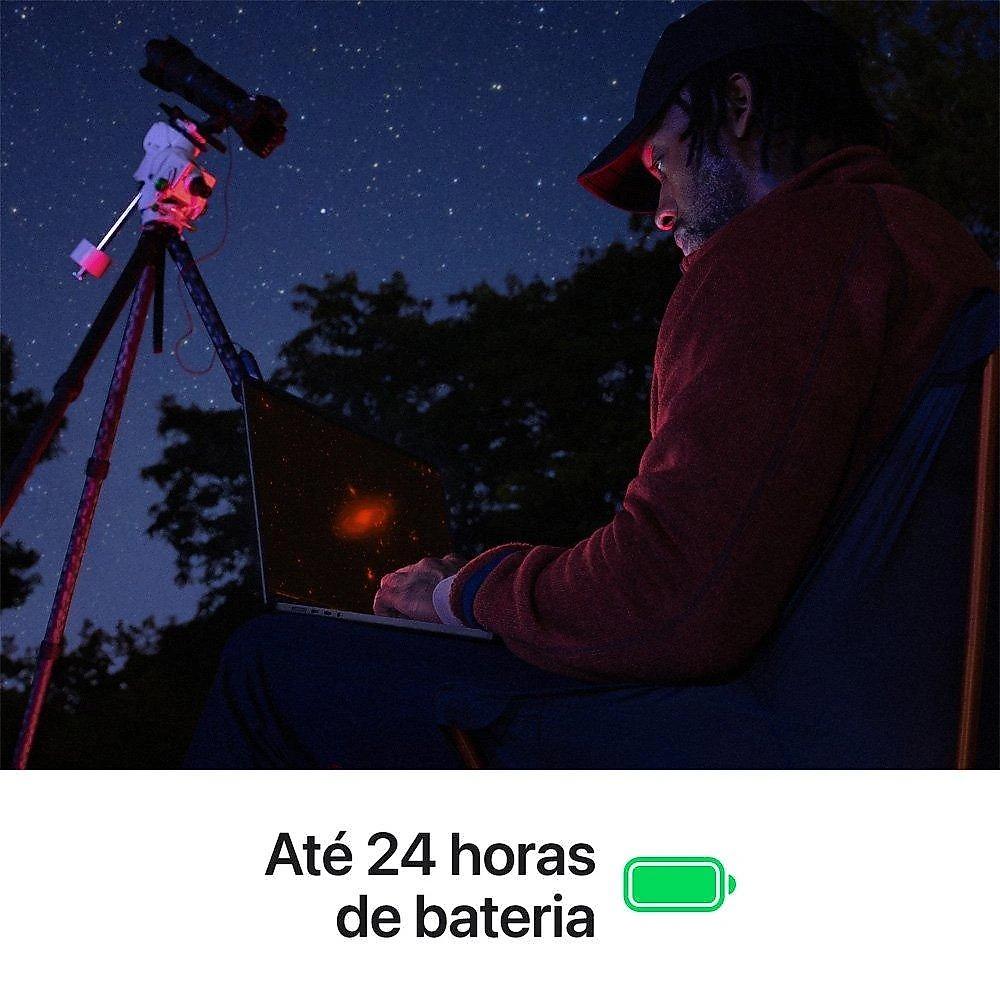 MacBook Pro Apple 16" Chip M5 Pro, CPU 18 Núcleos, GPU 20 Núcleos, 48GB, SSD 1TB, Prateado - MGE64BZ/A