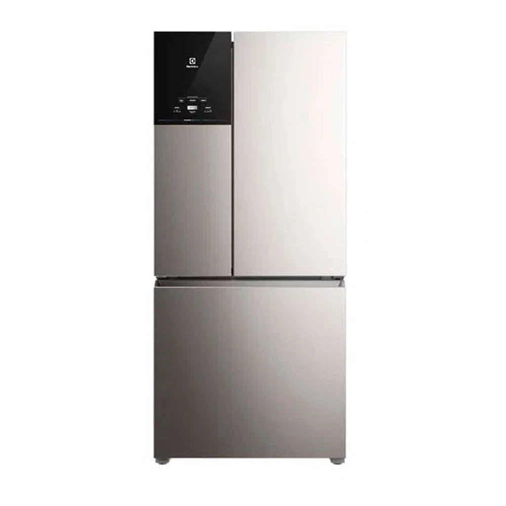 Miniatura Geladeira 3 Portas IM8S FF3P Inverter com Autosense Efficient 590 Litros Electrolux Inox - 110V