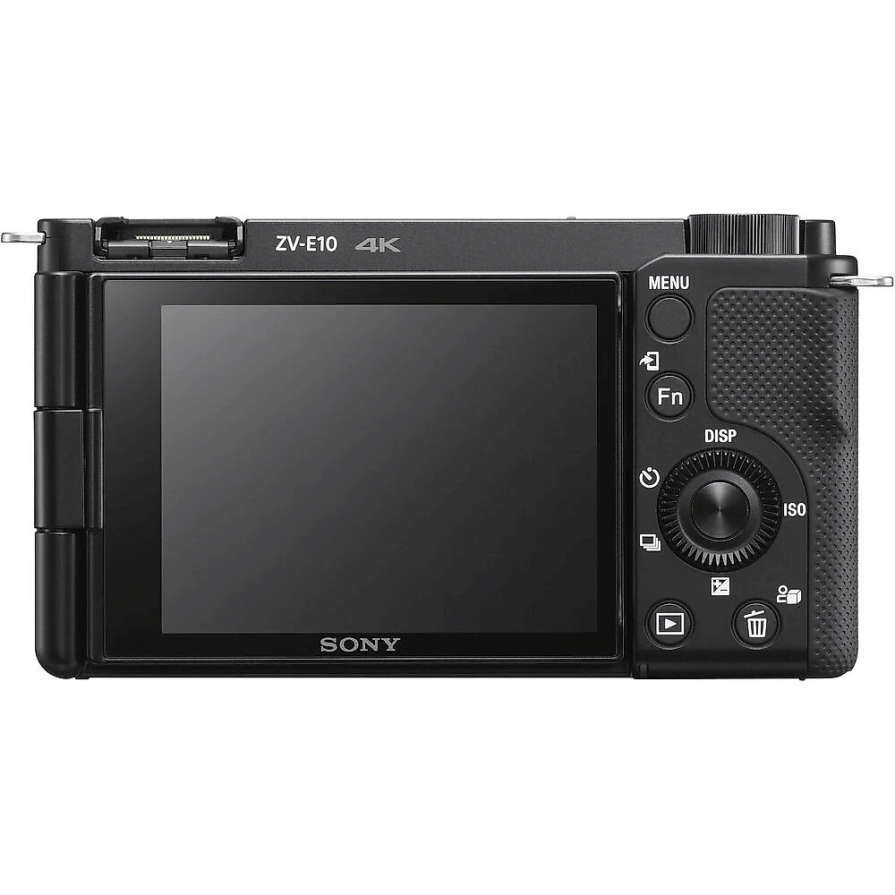 Câmera Sony ZV-E10 Mirrorless 4K com Lente 16-50mm (Preta)