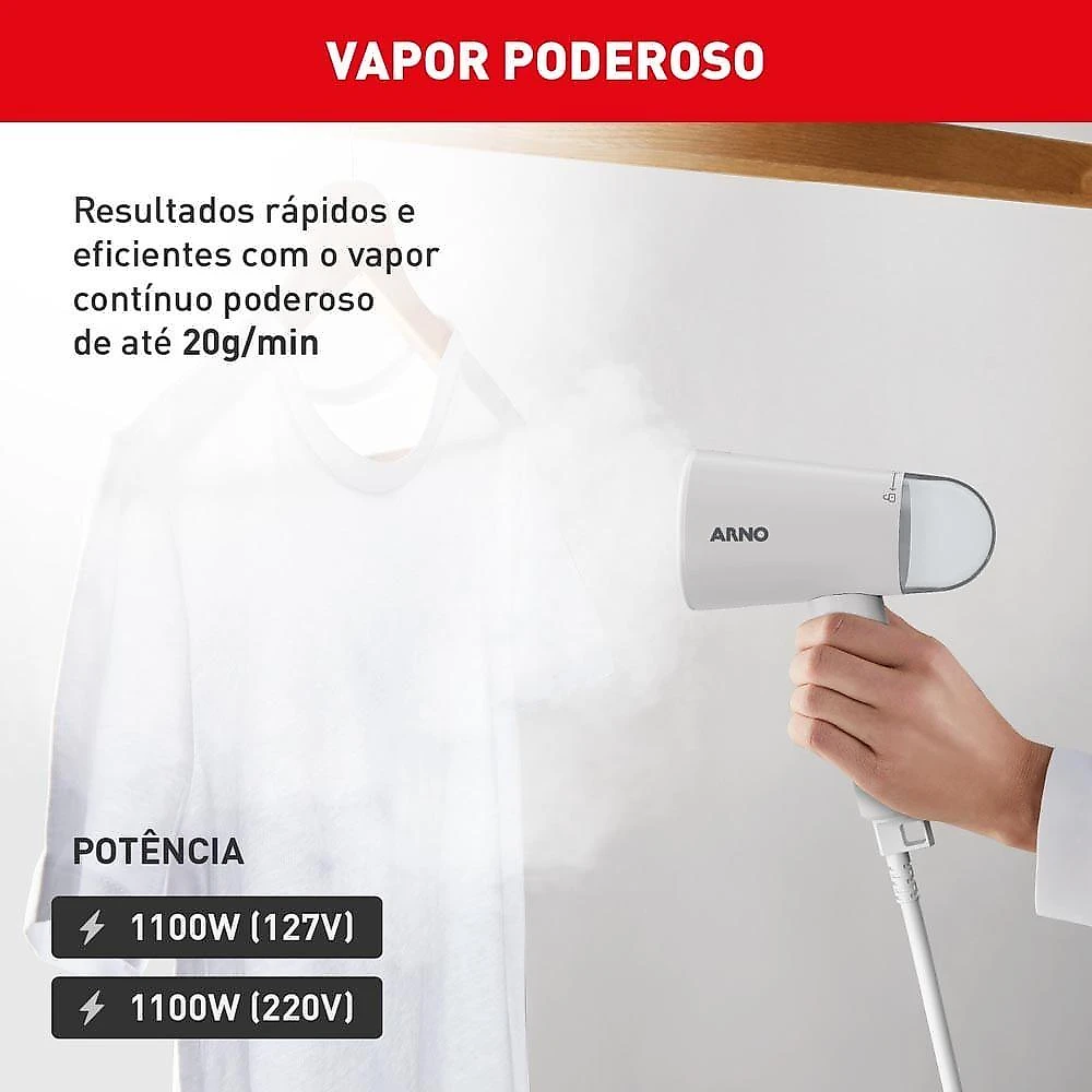 Vaporizador Portátil E Dobrável Arno Steam Travel HS11 220V