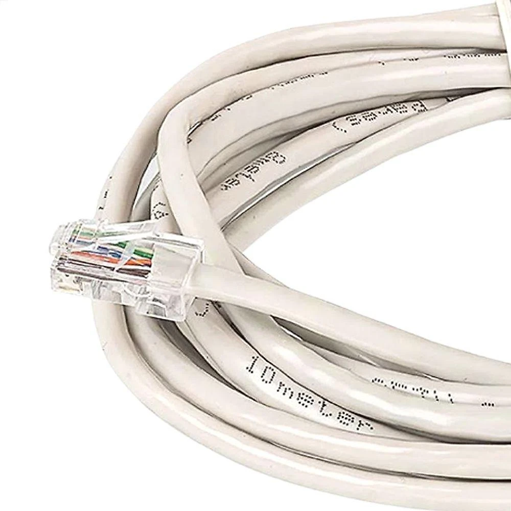 Cabo De Rede Cat5e Montado Branco - 55 Metros