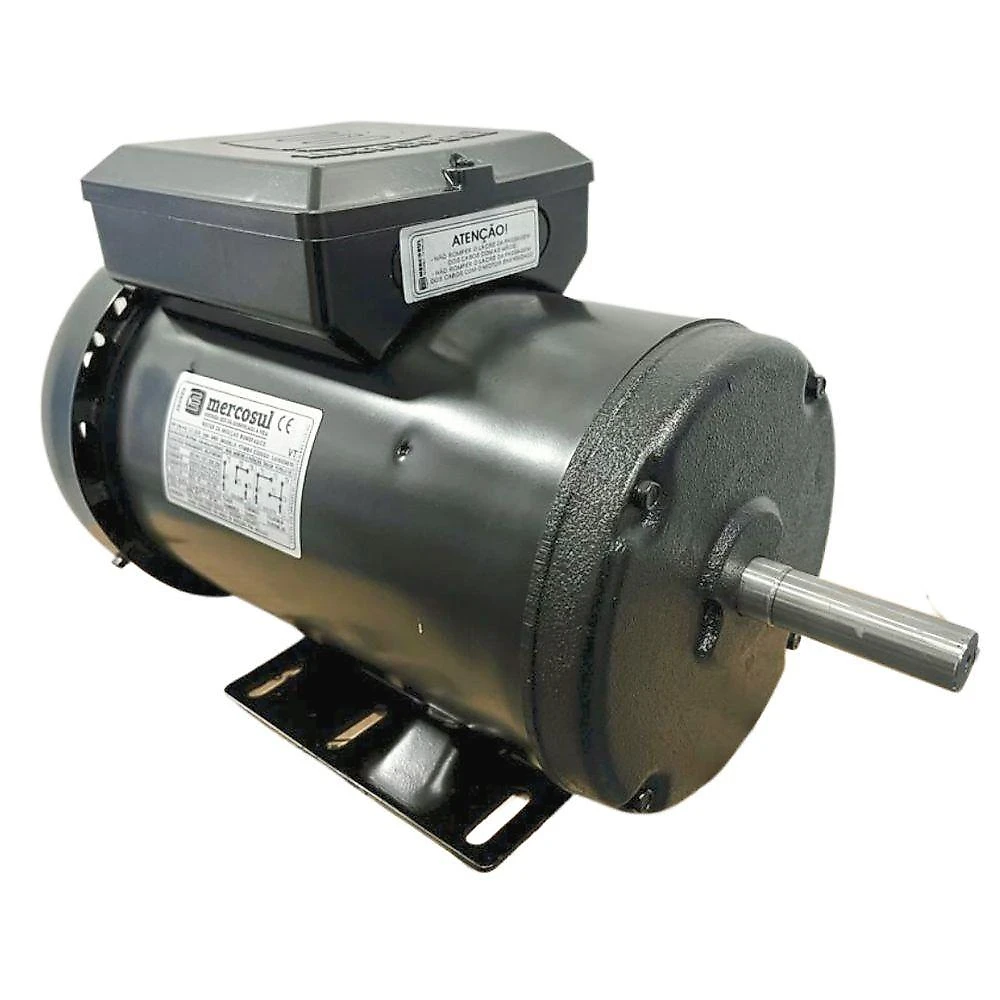 Motor Elétrico Monofásico 3Cv Alta Rotação Ip44 Com Chave Bivolt