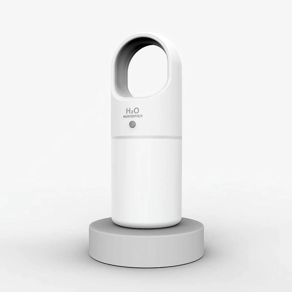 Umidificador de Ar Mini Compacto Design Minimalista Tudo em Caixa Portátil para Casa e Escritório