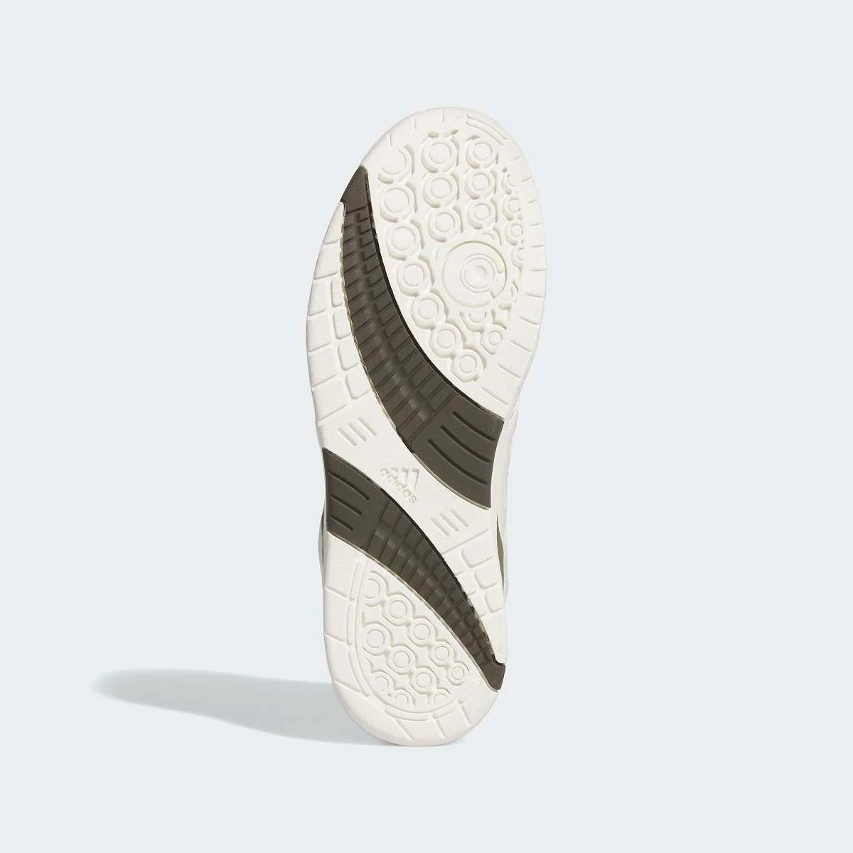 Miniatura Tênis Adidas Midcity Low Masculino Branco+Marrom - 34