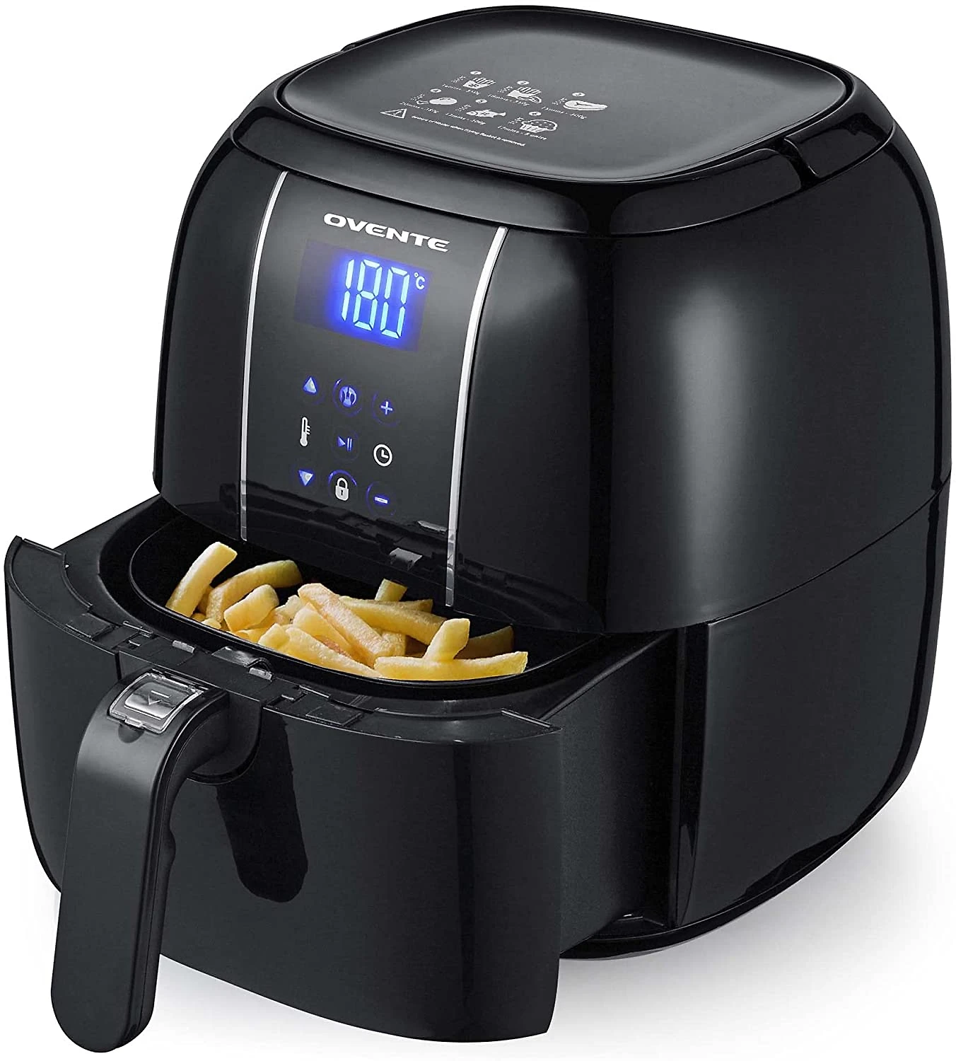 Ovente FAD61302B Fritadeira Elétrica AirFryer 32L de
