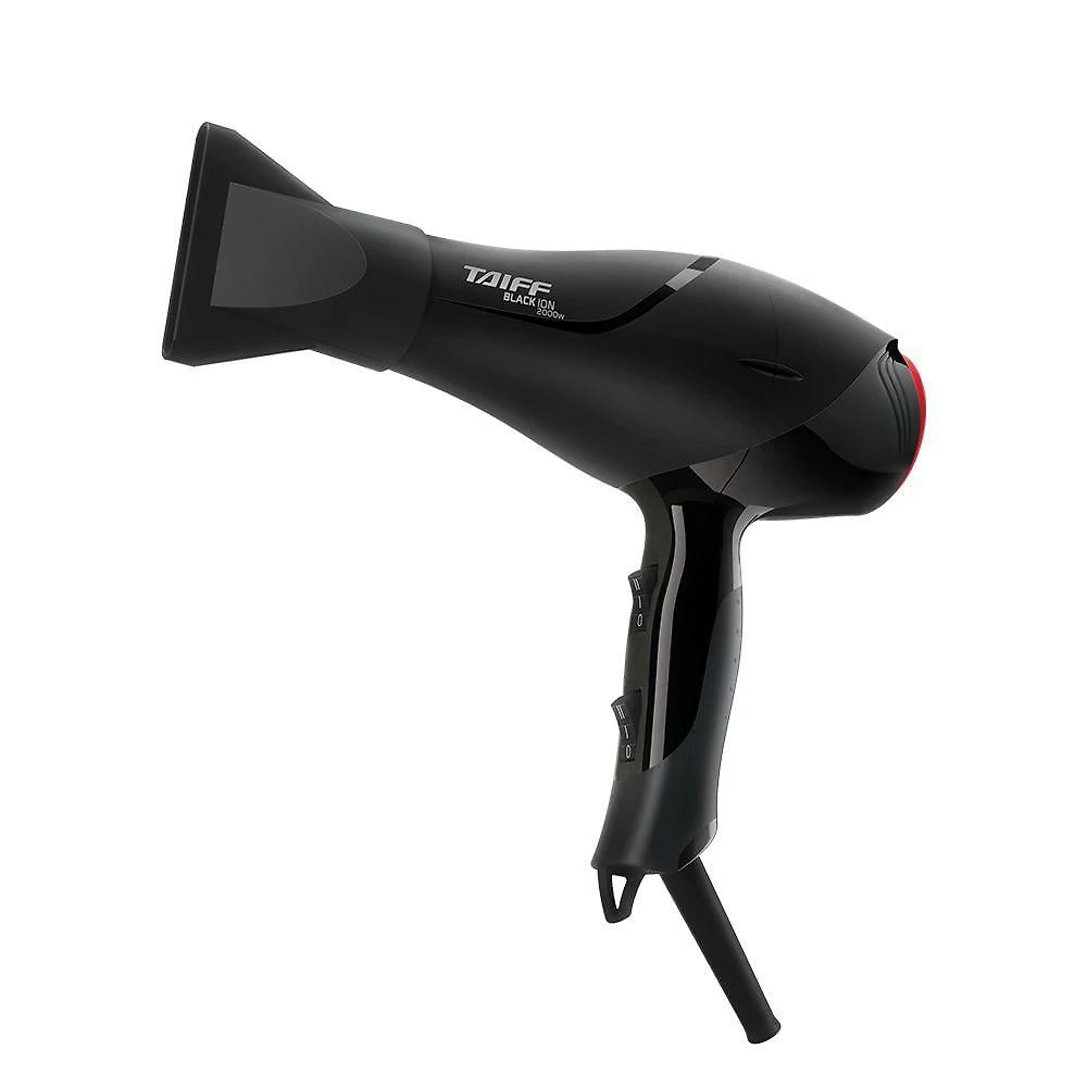 Secador de Cabelo Black Íon 2000W 4 Temperaturas Multicolorido Taiff 220V