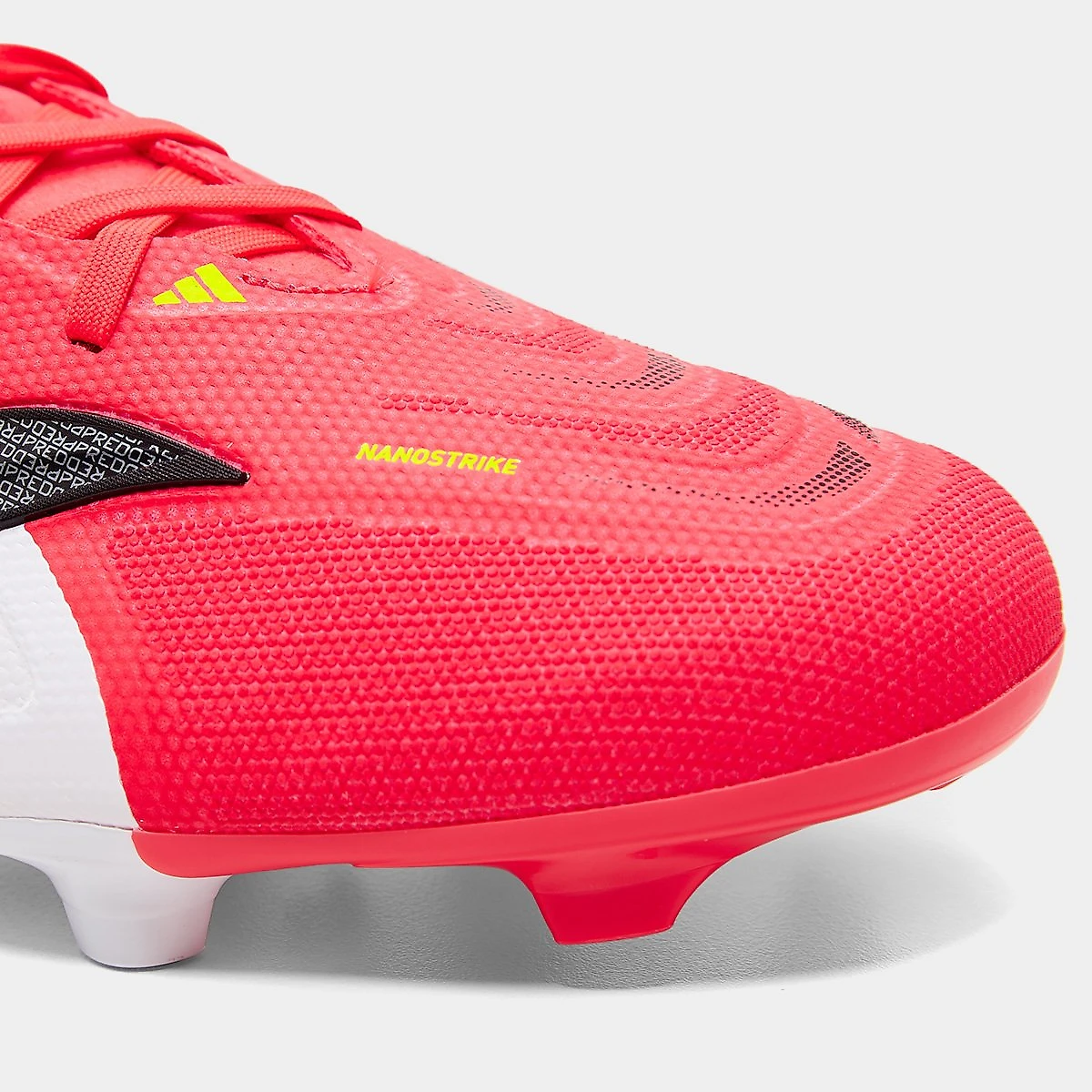 Chuteira Campo Adidas Predator League Unissex Branco+Rosa - 37