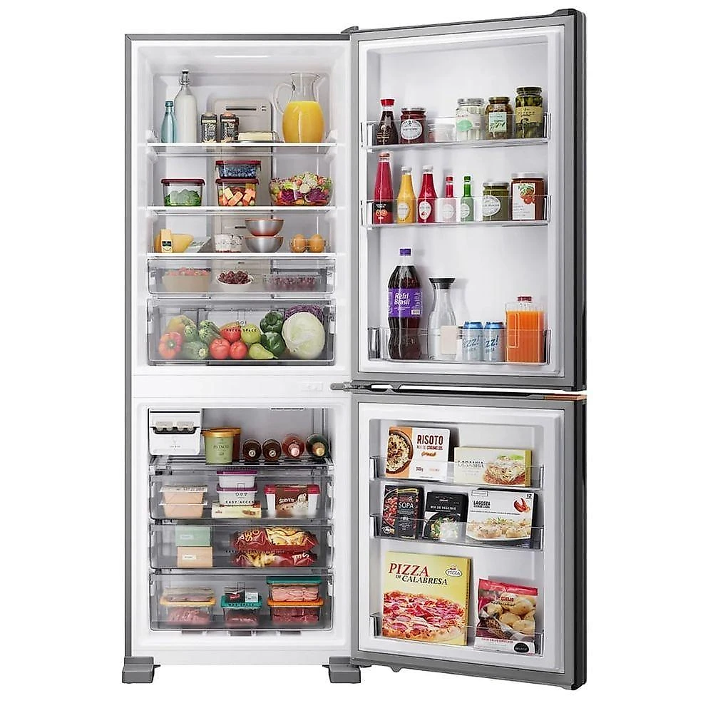 Geladeira Brastemp Smart Frost Free Inverse BRE66AK 500 Litros Inox Bivolt