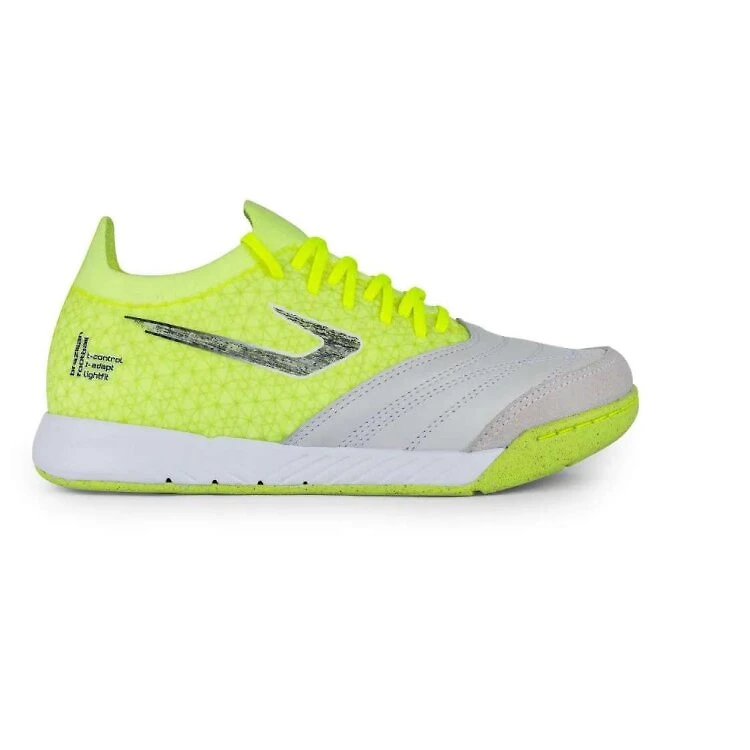 Chuteira Futsal Topper Dominator Fuse Masculino - Amarelo ne - AMARELO NEON