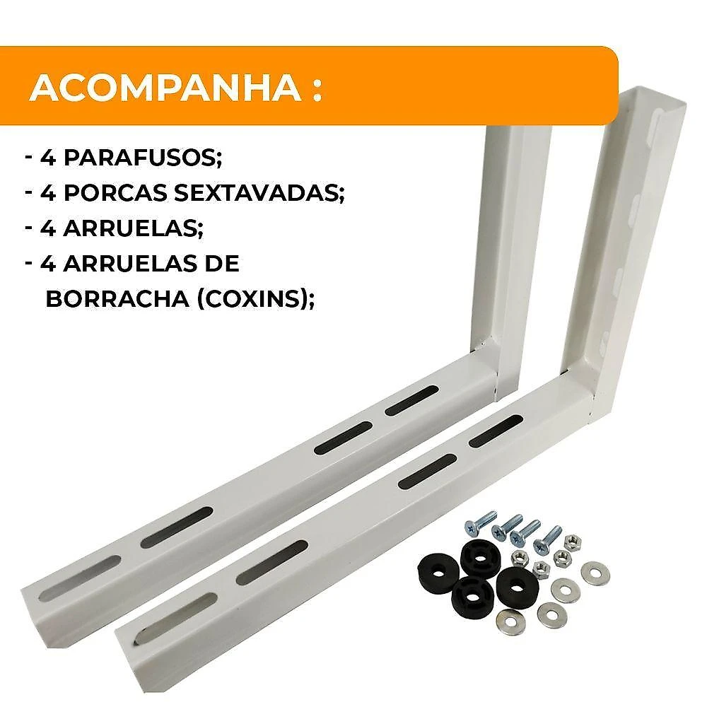 Suporte Para Condensadora 7 A 12.000 Btus 400mm 20kg - Vix Único
