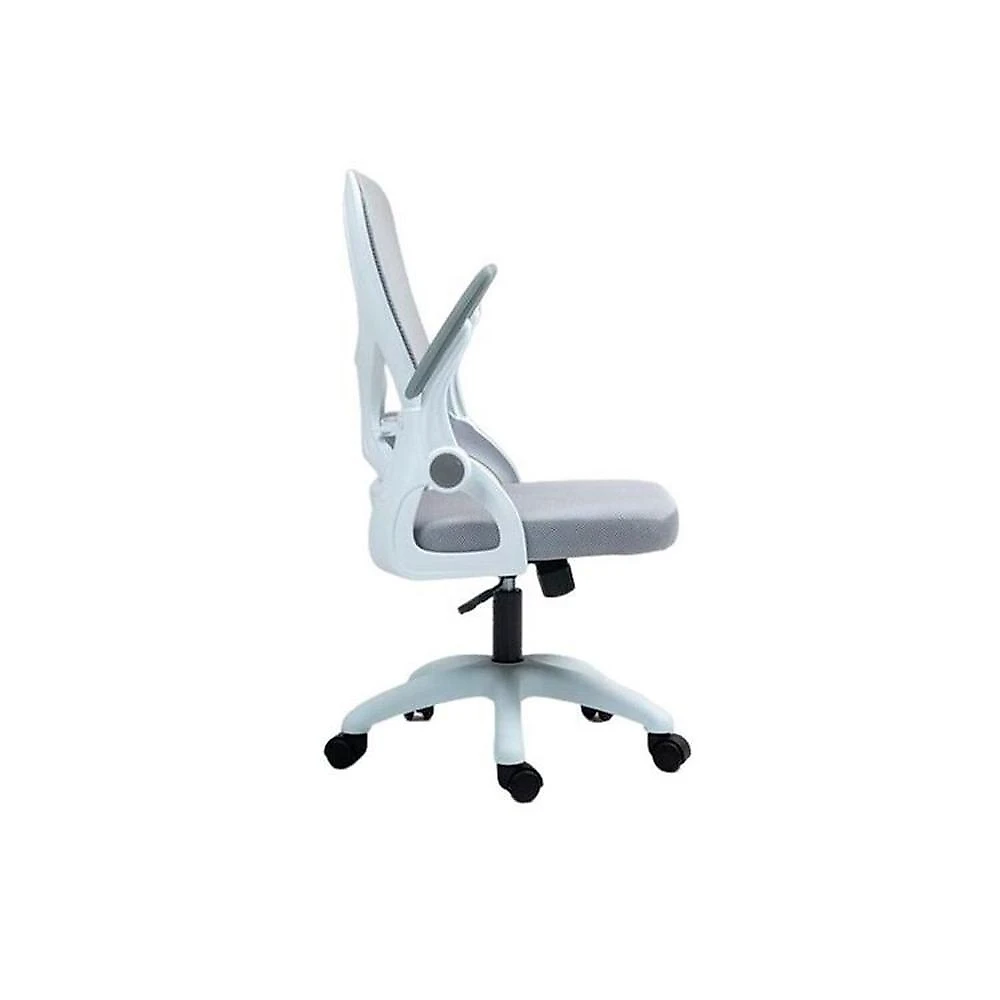 Kit com 8 Cadeira Escritório Diretor Office Columbus com Tela Mesh Cinza