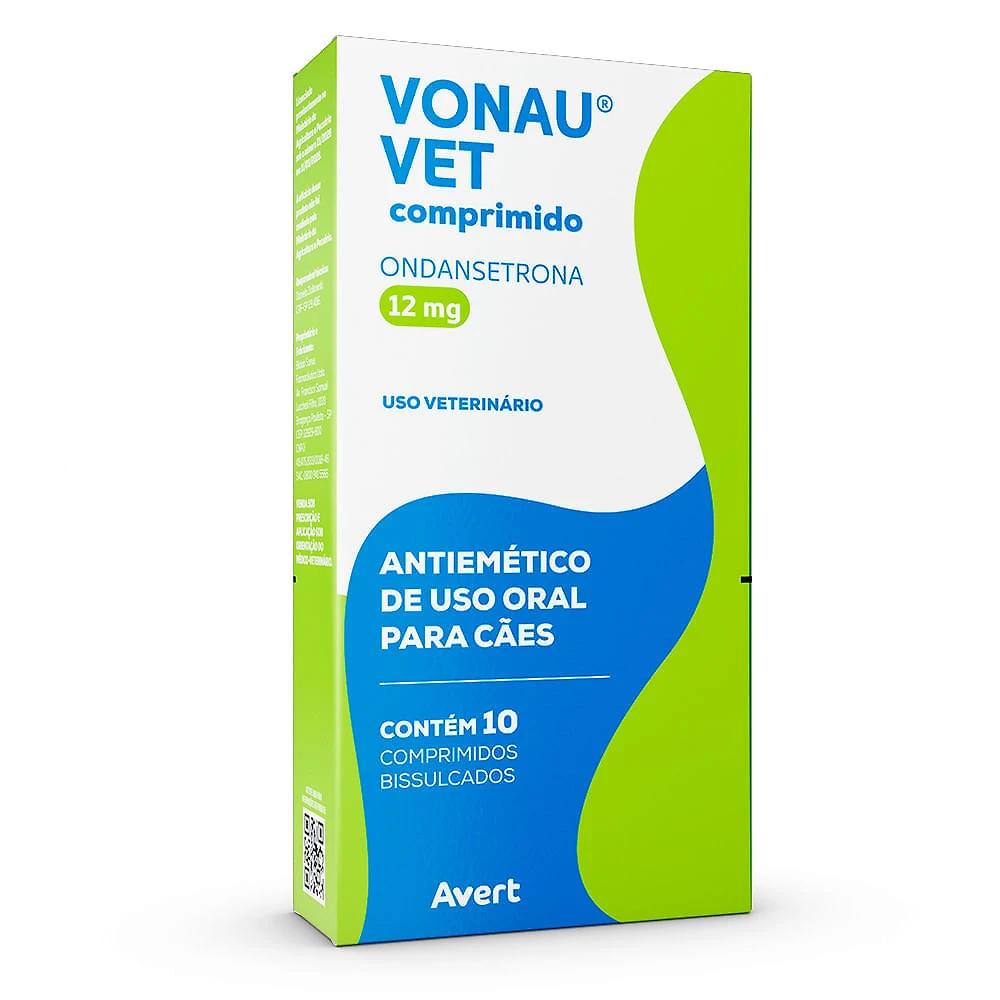 Vonau Vet 12mg para Cães com 10 Comprimidos Bissulcados