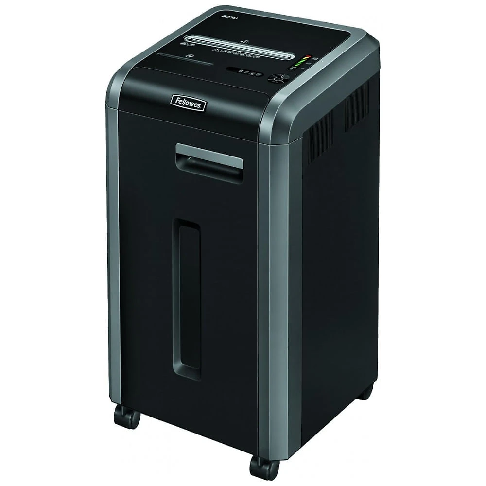Fragmentadora de Papel 22 Folhas Á Prova de Atolamento, 110V, Fellowes, Preto