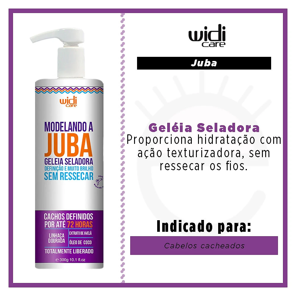 Miniatura Widi Care Modelando a Juba Geléia Seladora 300g