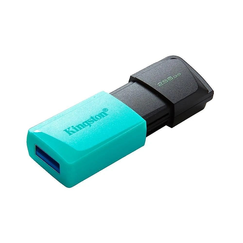 Pen Drive 256GB Kingston Data Traveler Exodia M, USB 3.2, Preto e Azul - DTXM/256GB