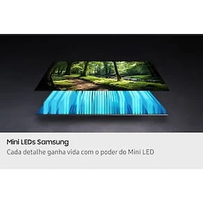 Miniatura Smart TV Samsung 85" 4K Neo QLED Ultra QN85QN70FAGXZD Painel Até 144Hz Gaming Hub Processador NQ4 AI Gen2 Preta