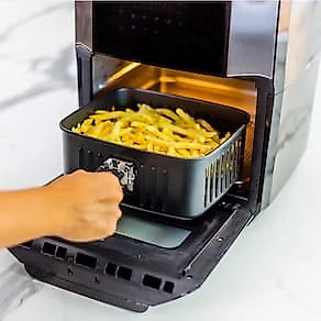 Fritadeira Elétrica sem Óleo Air Fry Britânia Oven BFR2100P 12L - Preta 110V