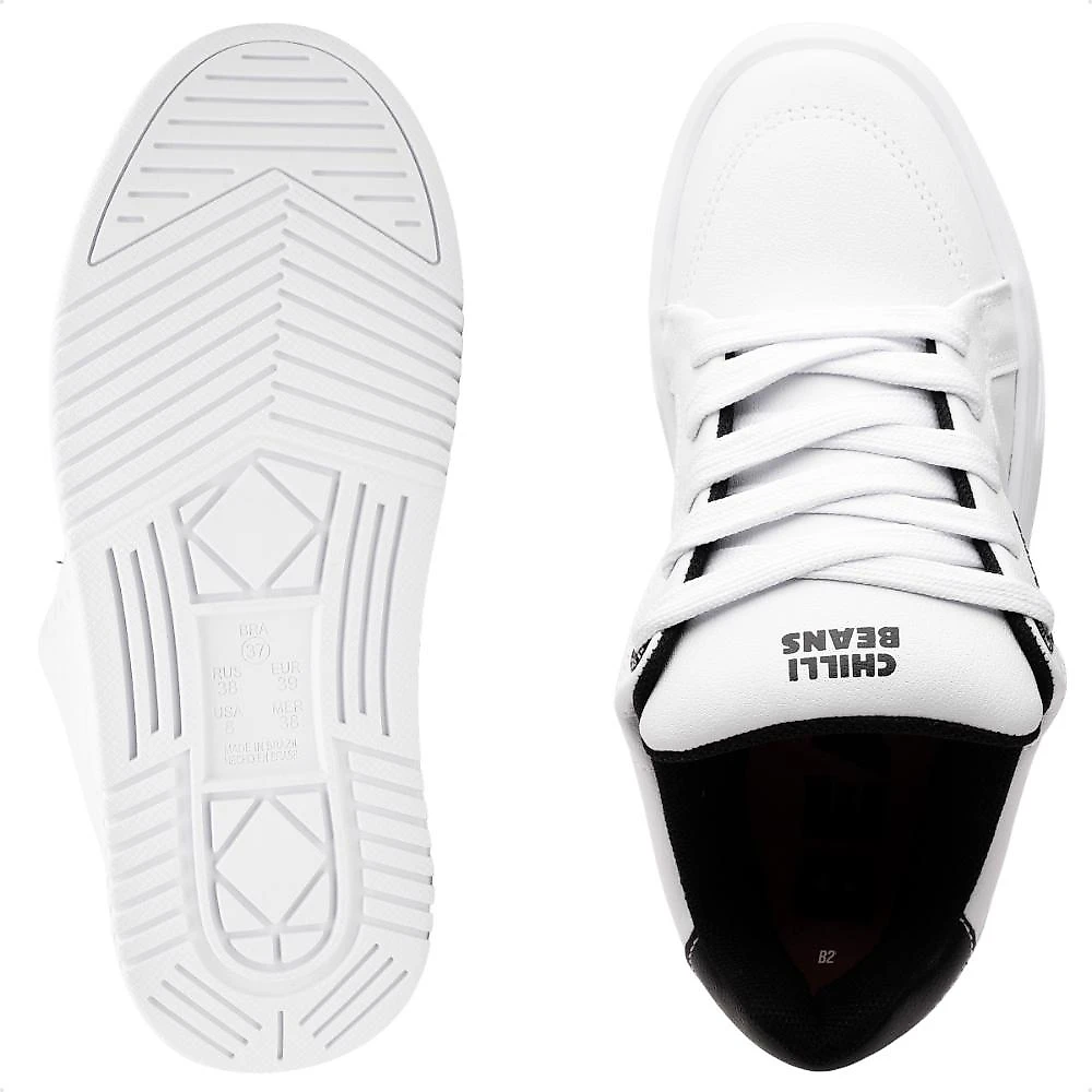Tênis Chilli Beans Basic Unissex Branco / Preto - 38