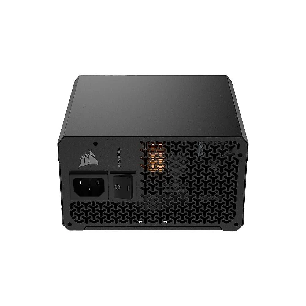 Fonte CORSAIR RM1000e, 1000W, Platinum, Full Modular ATX 3.1 e PCIe 5.1, Eficiência Cybenetics Gold, Baixo ruído, Preto - CP-9020297-BR