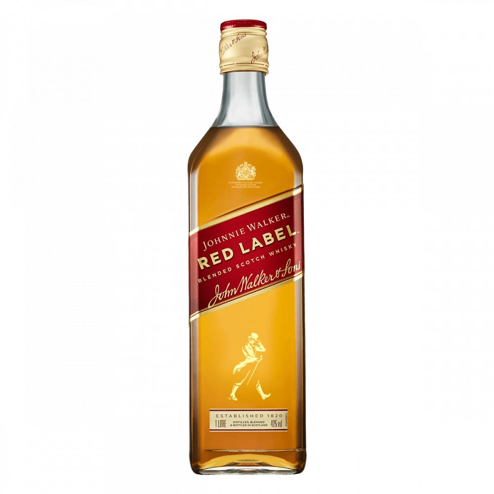 Johnnie Walker Red Label Blended Scotch Whisky 1000ml