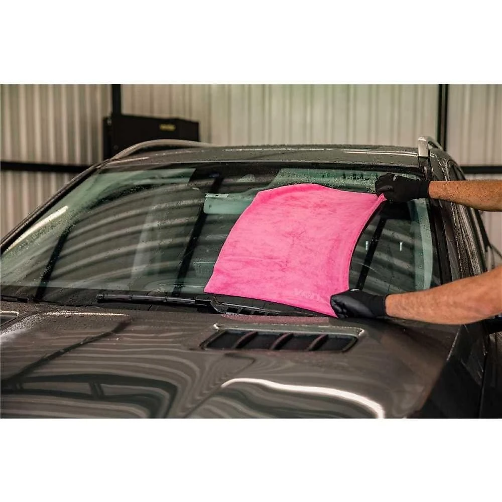 Toalha 40x60cm 400gsm Microfibra Rosa Vonder Plus