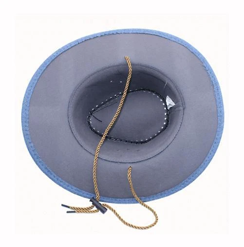 Miniatura Chapeu Cowboy Country Fazendeiro Peao Boiadeiro Cavalhada Az