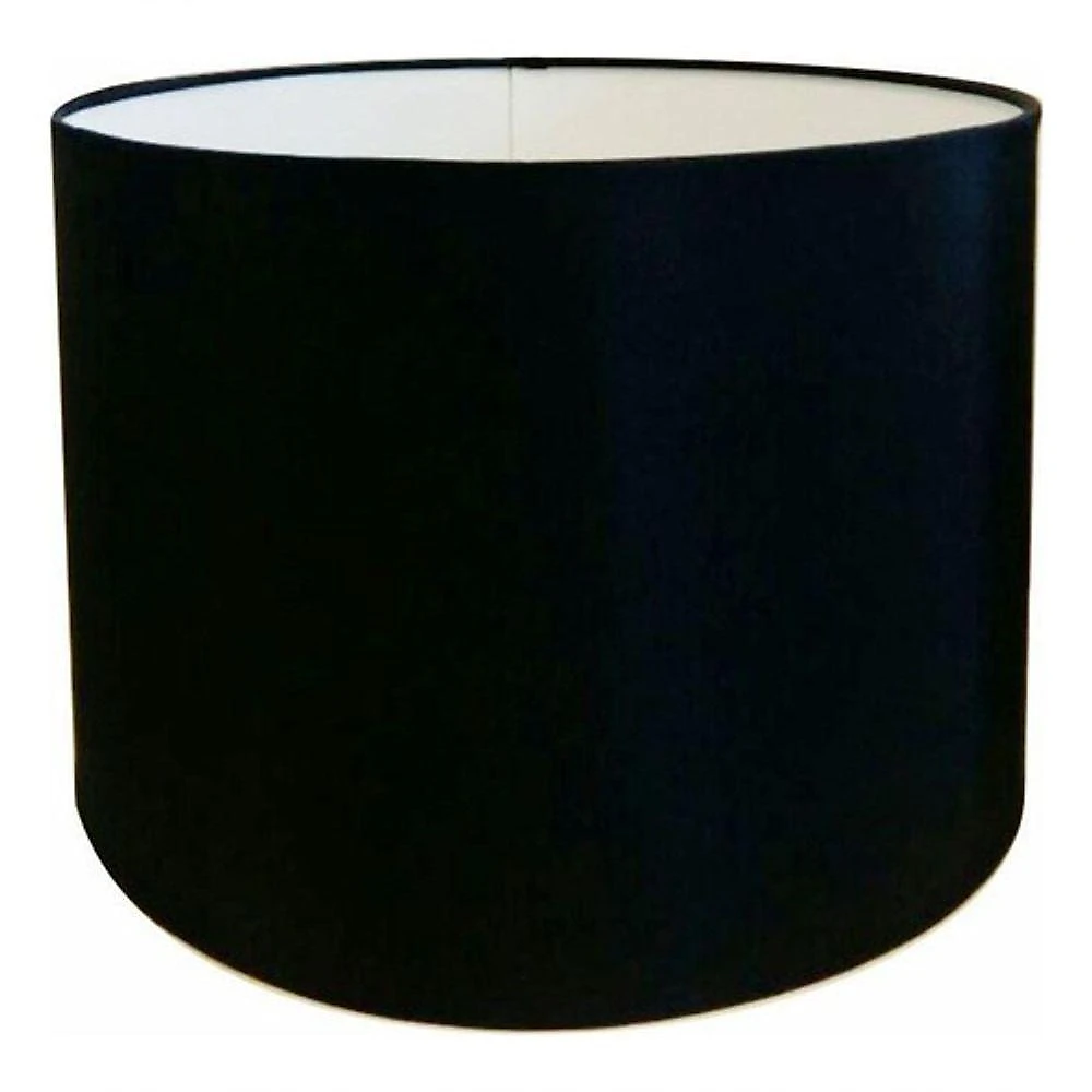 Cúpula Abajur Cilíndrica Cp-7020 ø45x21cm Preto
