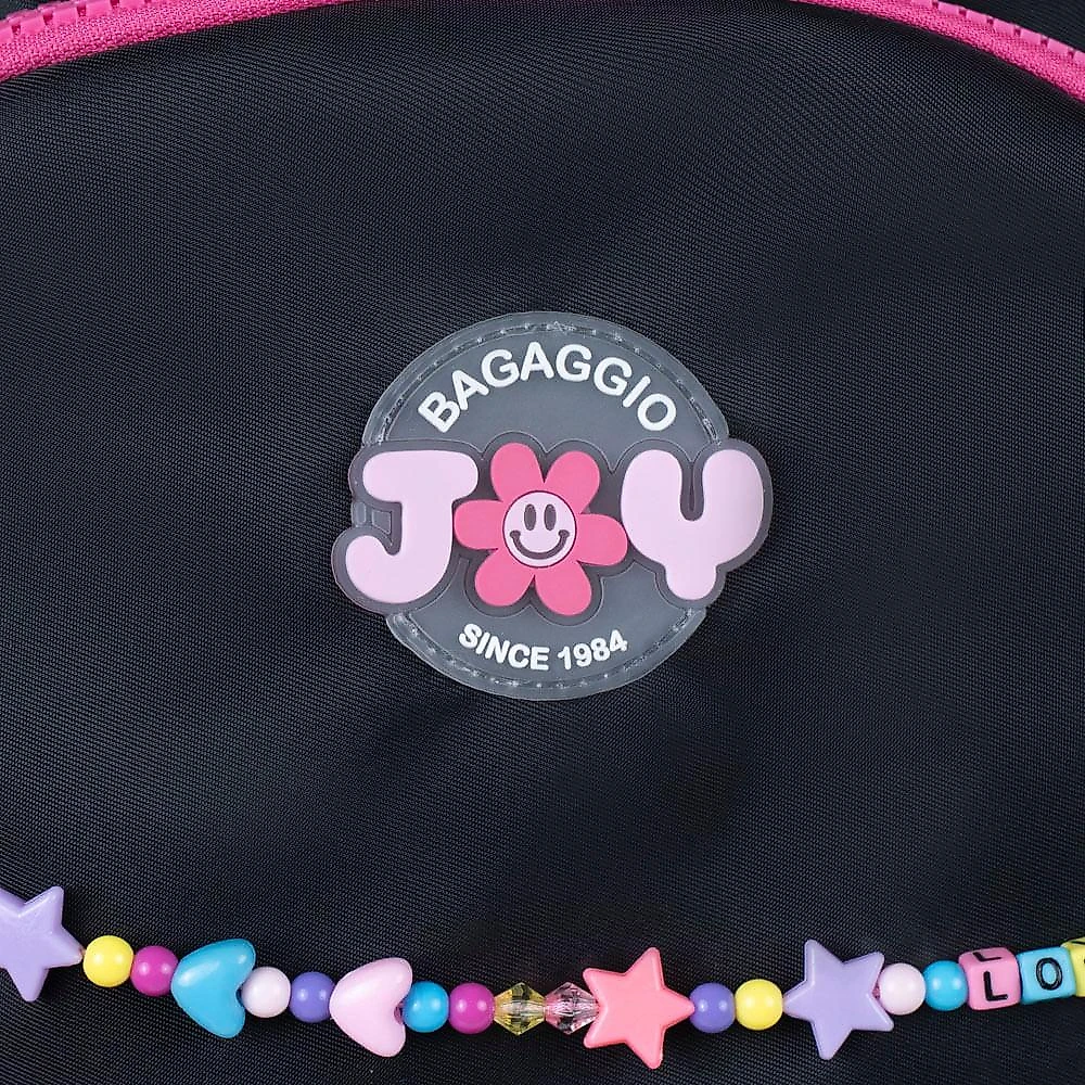 Mochila de Rodinha Juvenil Feminina BG Joy Preta Preto