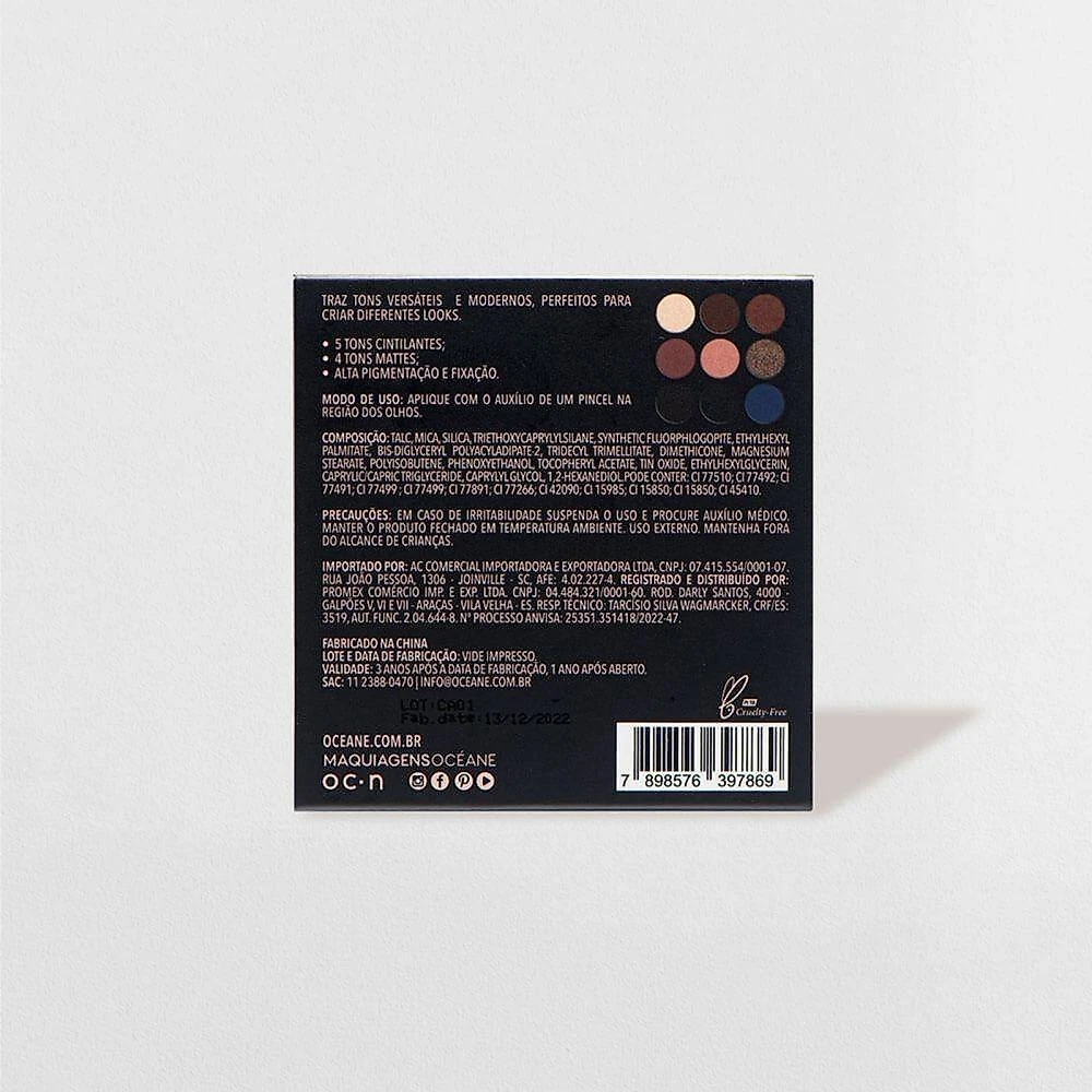 Paleta De Sombras - Pocket Palette Casual Océane Edition 7,2g