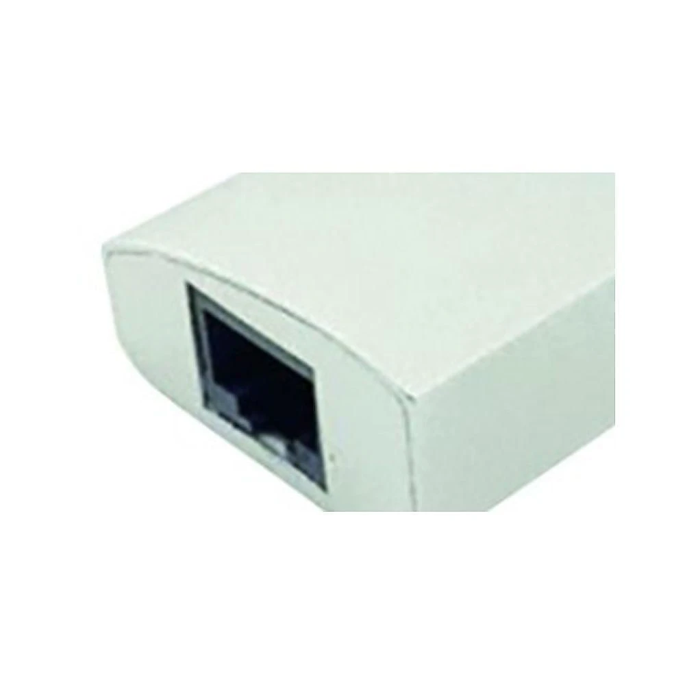 Cabo Adaptador USB C Macho 3 USB 3.0 e RJ45 Rede Branco NWT