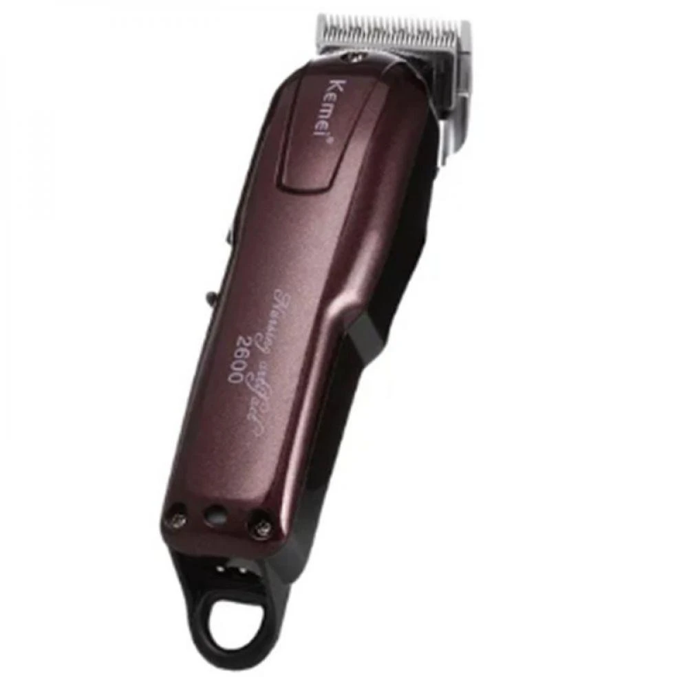 Máquina Corta Cabelo Kemei Aparador Barba E Bigode