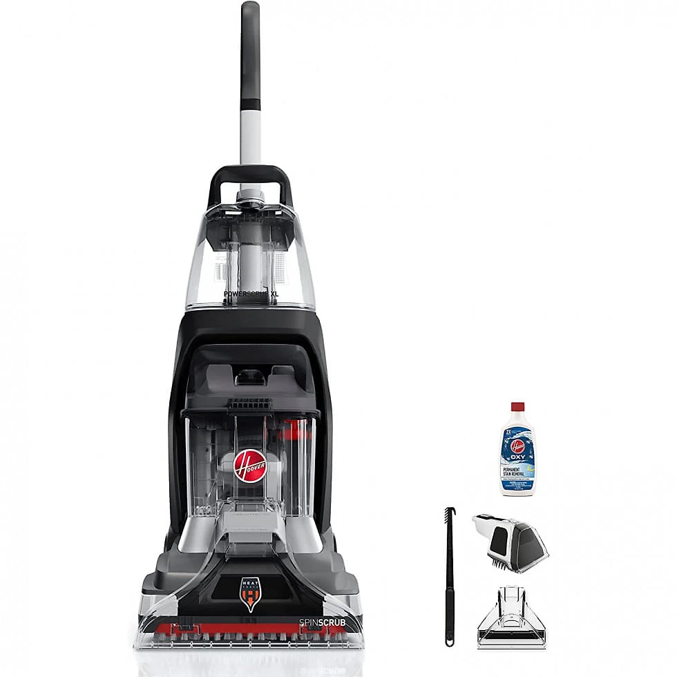 Limpador de Carpete Multifuncional com Acessórios, 110V, Hoover FH68002, Preto