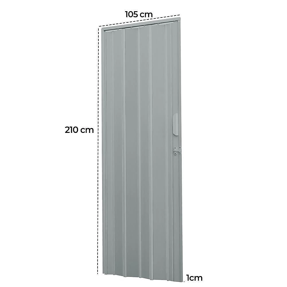 Porta Sanfonada De Pvc 105x210cm Bariri - Tk