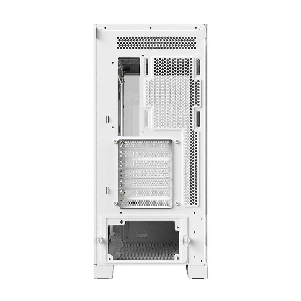 Gabinete Gamer Pcyes Forcefield Flow White Ghost - Gfffwg