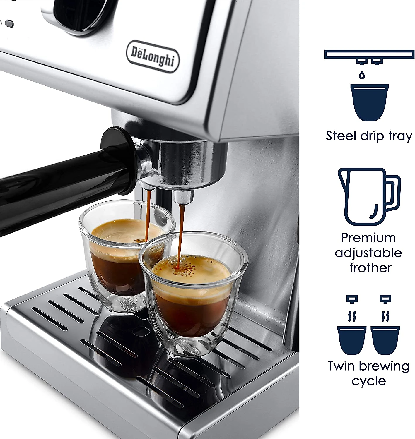 Máquina DeLonghi Bar Pump Expresso e Cappuccino