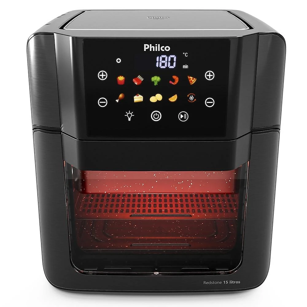 Air Fryer Philco 15 Litros PAF15C, Preta - 220 Volts