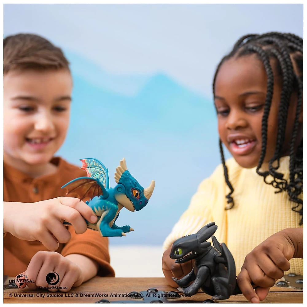 DreamWorks Dragons, Roaring Minis Deadly Nadder: Dragão Interativo com 25 Sons