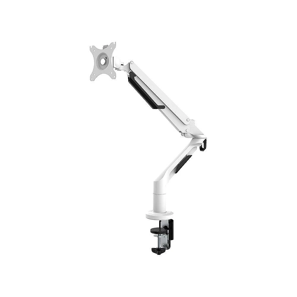 Suporte de Mesa Articulado para Monitor de 17" a 36" FlexiSpot MA8, Ajustes com Pistão a Gás, VESA, Branco - MA8W
