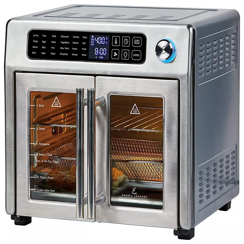 Forno Elétrico de Bancada 26 Litros com 3 Bandejas e Controle de Temperatura, 110V Emeril Lagasse