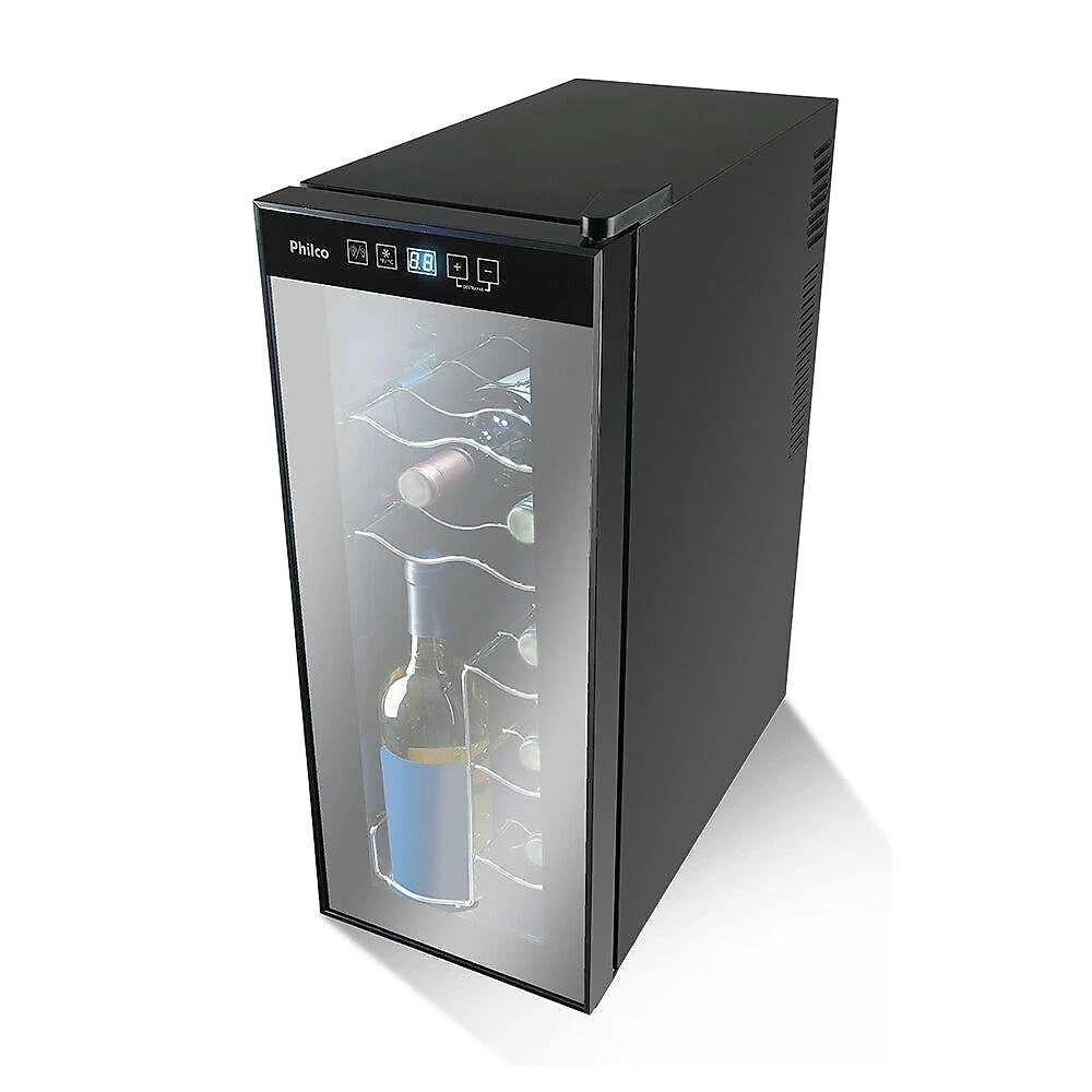 Adega Climatizada 12 Garrafas Philco Display Digital PAD12E Bivolt