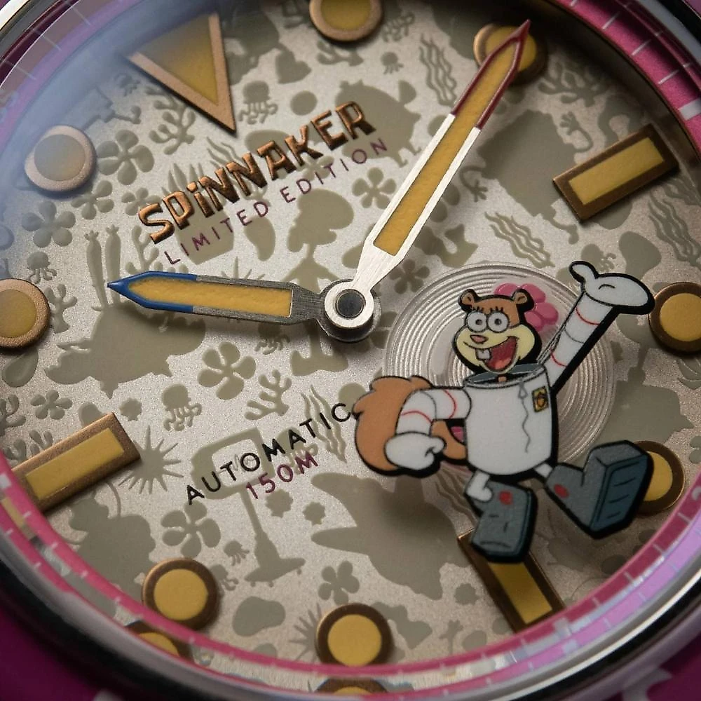 Relógio Spinnaker Fleuss Bob Esponja Sandy White Frenemies Limited Edition SP-5160-03