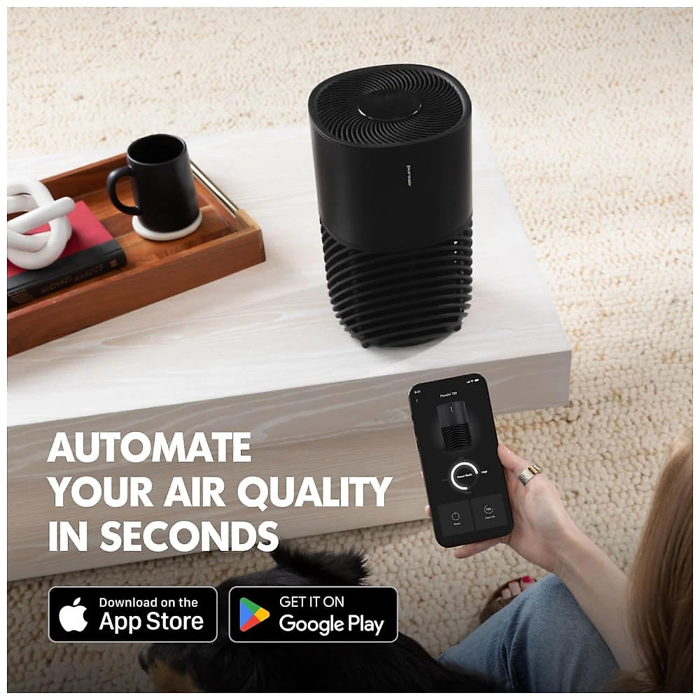 PuroAir 130i Purificador de Ar HEPA para Casa e Pets - Cobre Até 56m² - Filtra 99,9% de Poluentes - 2 Unidades