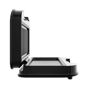 Sanduicheira e Grill Britânia BGR25B com Revestimento antiaderente, Trava de Fechamento e Base Antiderrapante – Preto/Inox 110V
