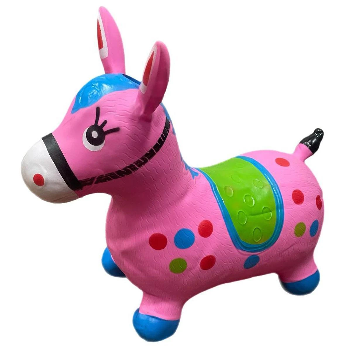 Miniatura Cavalinho Upa Upa Pula Pula Com Musica Pocoto Burro Infantil