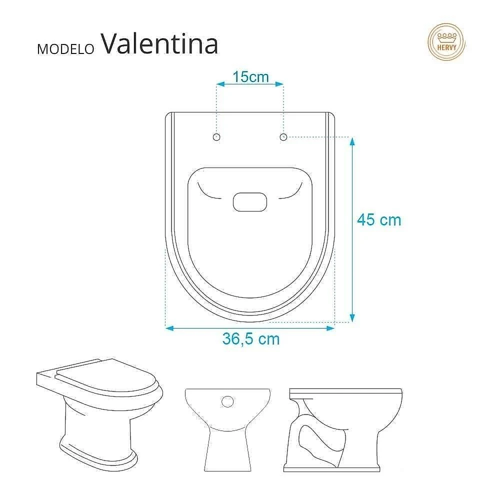 Assento Sanitário Valentina Rose Alongado Polipropileno Fechamento Suave Rosa Pontto Lavabo webcontinental-7897116756708