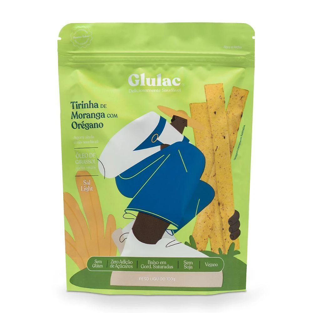 Tirinha - Glulac - 100g Moranga Com Orégano