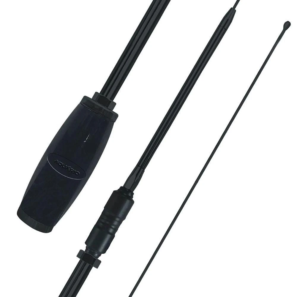 Antena Px Viúva Negra 11m para Comunicação Estável com Base Pu Preto Aquário