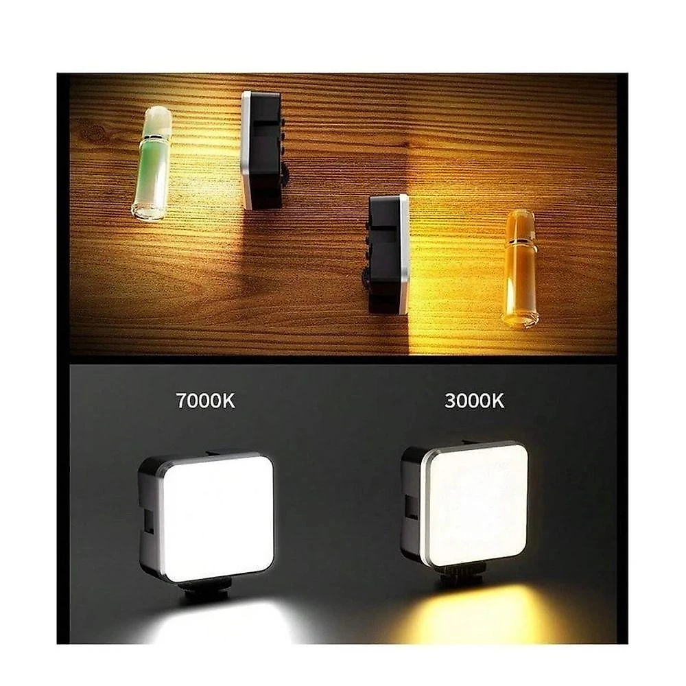 Luz de Vídeo LED OEM LED36 com 36 Lâmpadas Ajustáveis e Dimmer para Fotografia e Gravação em Baixa